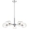 Nuvo Marlowe - 28 Inch 5 Light Chandelier - Polished Nickel with Clear Glass 60/8075 - alternate 8